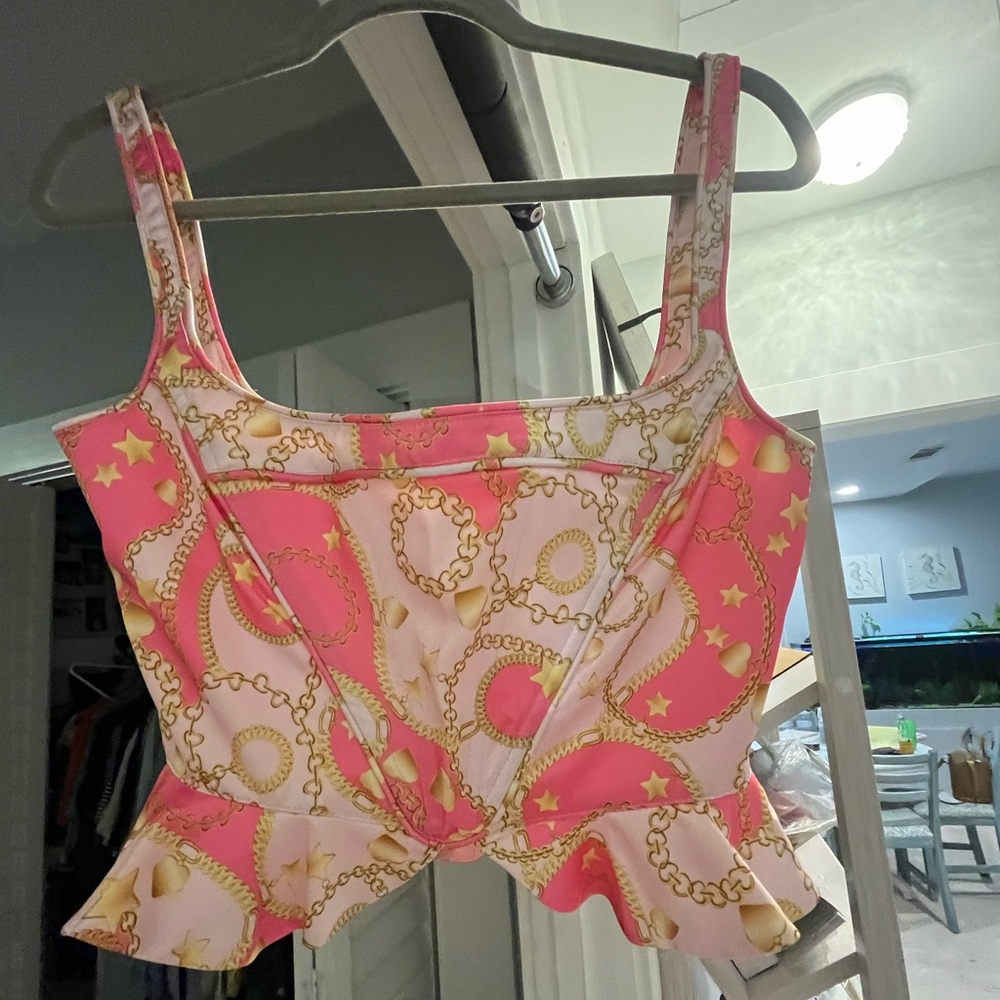 Dolls Kill Sugar Thrillz Corset Tank